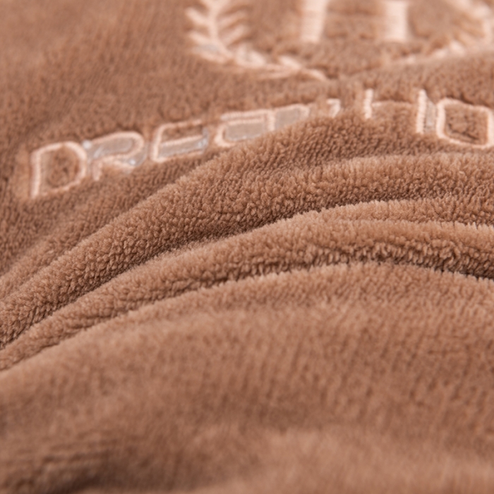 91家纺网 家纺一手货源 找家纺 澳萝拉家居 2021新款纯色牛奶绒枕套一对 咖啡色