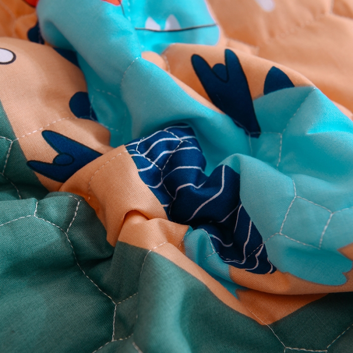 91家纺网 家纺一手货源 找家纺 总）甜之梦 2025全棉夹棉防滑抗菌花边款床盖可定制任何尺寸