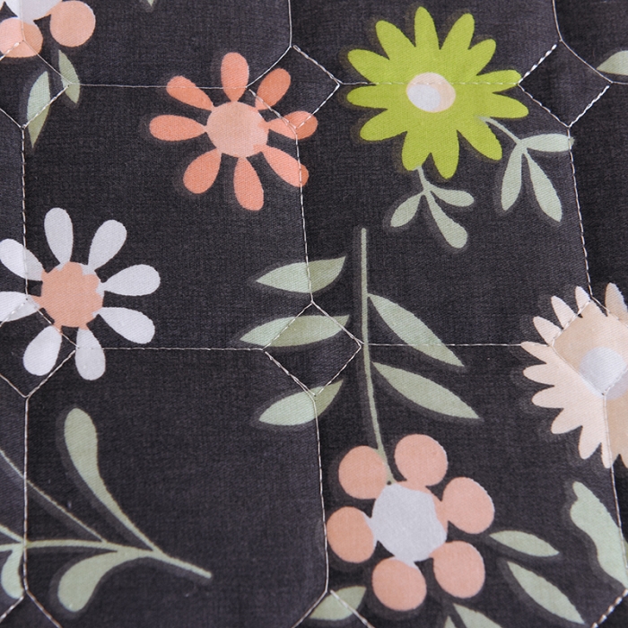 91家纺网 家纺一手货源 找家纺 甜之梦家纺 2025新款全棉夹棉防滑抗菌床笠 沁园春