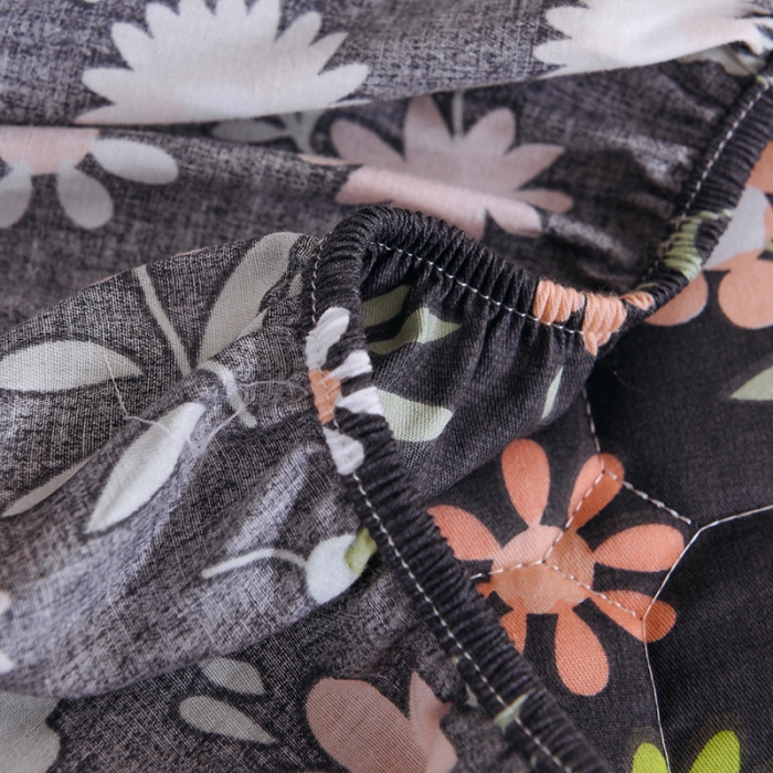 91家纺网 家纺一手货源 找家纺 甜之梦家纺 2025新款全棉夹棉防滑抗菌床笠 沁园春