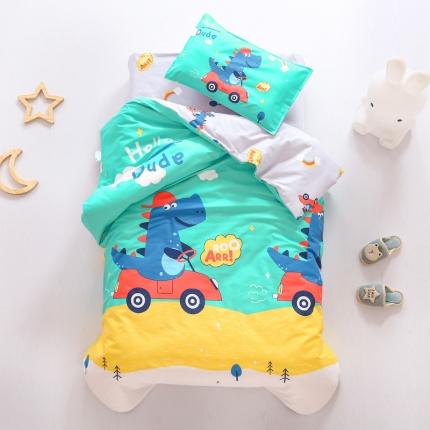 91家纺网 家纺一手货源 找家纺 （总）鱼宝 2021新款AB版全棉婴童套件