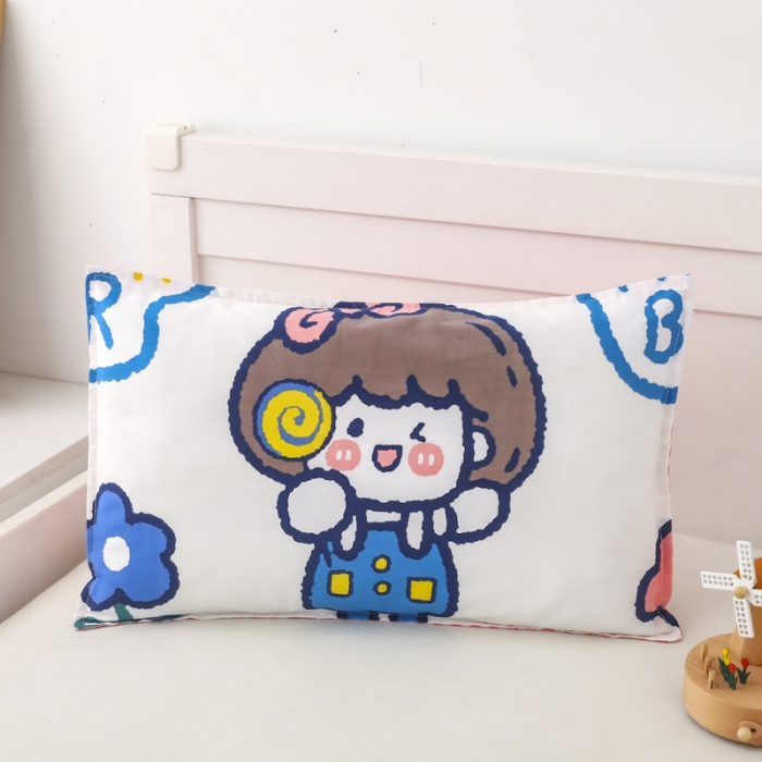 91家纺网 家纺一手货源 找家纺 鱼宝 2021新款AB版全棉婴童套件 阳光女孩