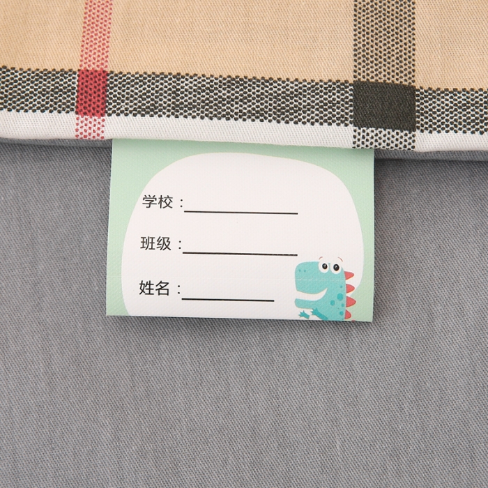 91家纺网 家纺一手货源 找家纺 鱼宝 2021新款AB版全棉婴童套件 英伦小熊 灰