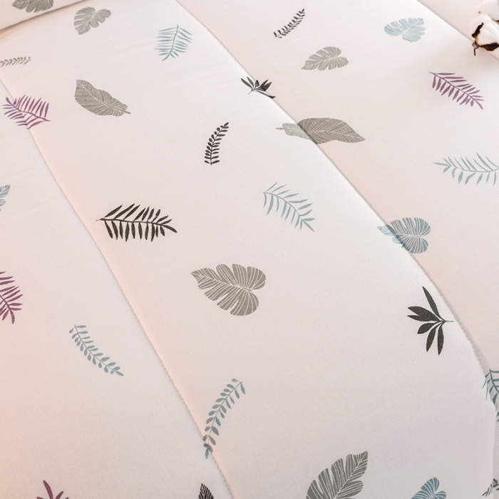 91家纺网 家纺一手货源 找家纺 首爱 2025新款纱布棉花被芯冬被春秋被子被芯 枫情