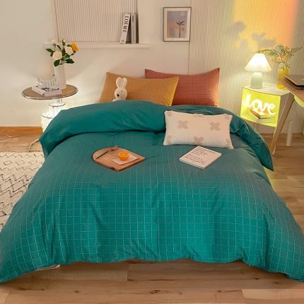 91家纺网 家纺一手货源 找家纺 （总）子钦家纺 2023新款四季棉开学季跑量学生三件套四件套