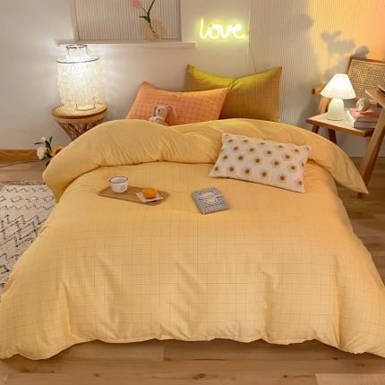 91家纺网 家纺一手货源 找家纺 （总）子钦家纺 2023新款四季棉开学季跑量学生三件套四件套