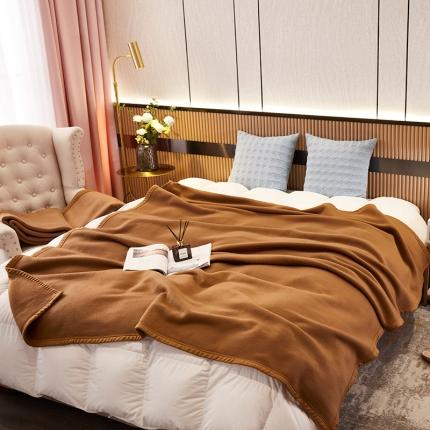 （总）肖恩毯业 2023新款加厚保暖双面绒酒店毛毯