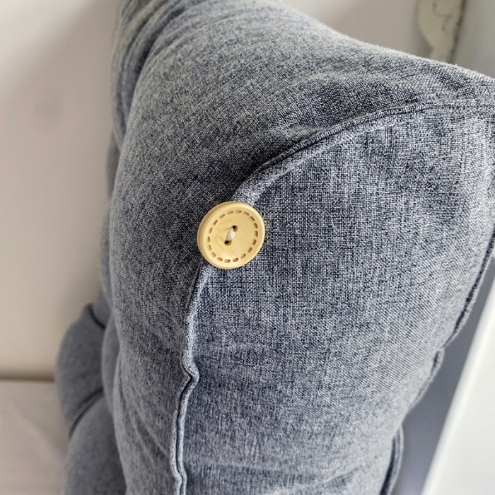 91家纺网 家纺一手货源 找家纺 永光家居 亚麻工学靠垫 床头靠垫抱枕 卧室腰枕大靠垫生石灰