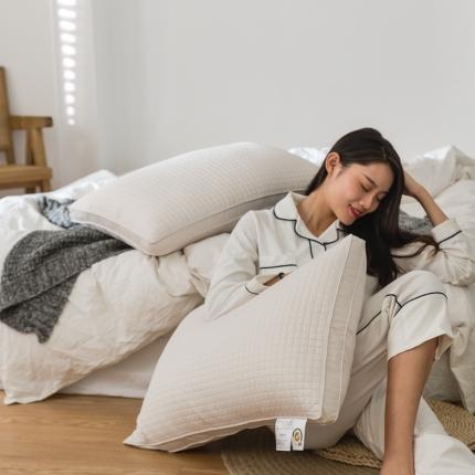 91家纺网 家纺一手货源 找家纺 （总）境月枕芯 水洗抑菌系列