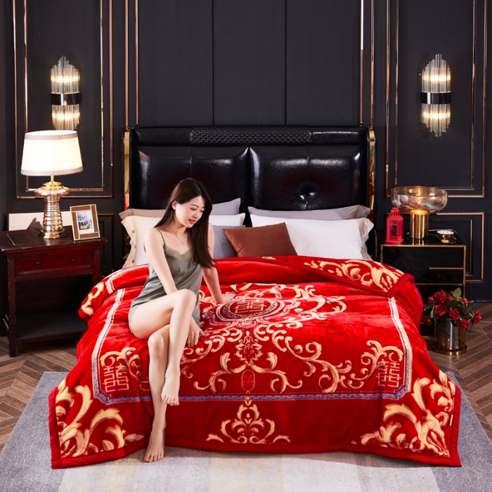 91家纺网 家纺一手货源 找家纺 （总 2024新品 婚庆毛毯毯子 毛毛毯毯子 云毛毯毯子  加厚毛毛毯毯子  保暖毛毯毯子