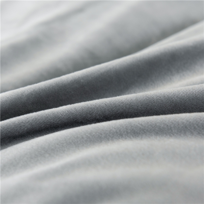 91家纺网 家纺一手货源 找家纺 福丽莱 宝宝绒刺绣四件套-浪漫风情 烟灰