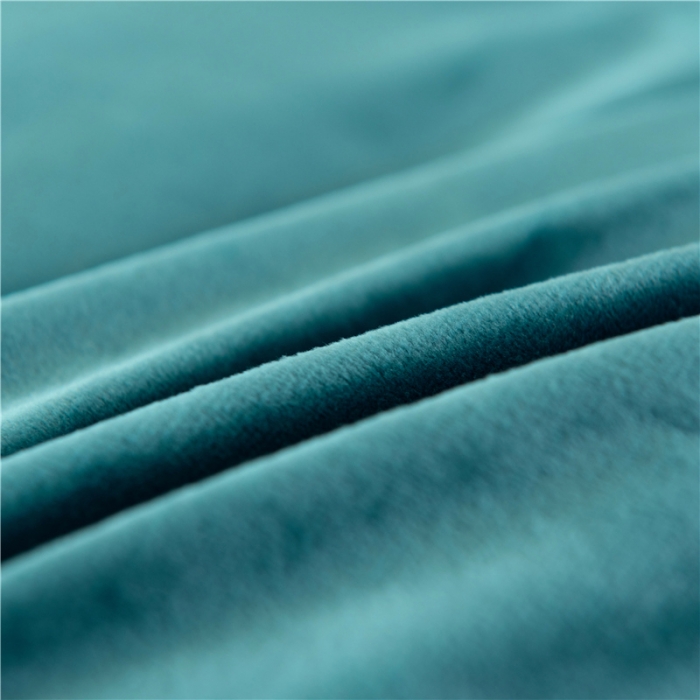 91家纺网 家纺一手货源 找家纺 福丽莱 宝宝绒刺绣四件套-浪漫风情 宾利蓝