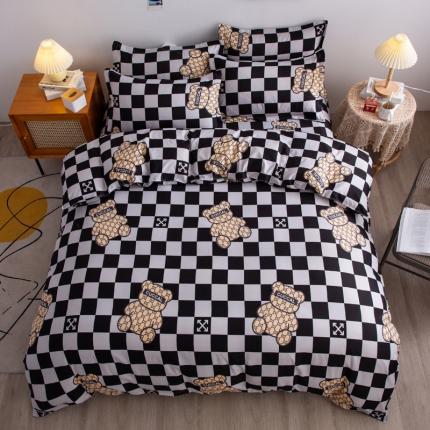 91家纺网 家纺一手货源 找家纺 （总）乐居坊2021新款芦荟棉四件套