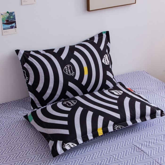 91家纺网 家纺一手货源 找家纺 乐居坊2021新款芦荟棉四件套 爱心