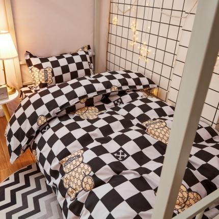 91家纺网 家纺一手货源 找家纺 乐居坊 2021芦荟棉花型宿舍床 时尚熊