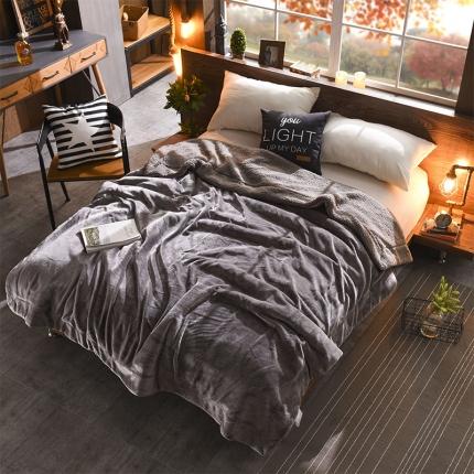 91家纺网 家纺一手货源 找家纺 （总）BOSS 2021新款羊羔绒毛毯羊羔绒毯