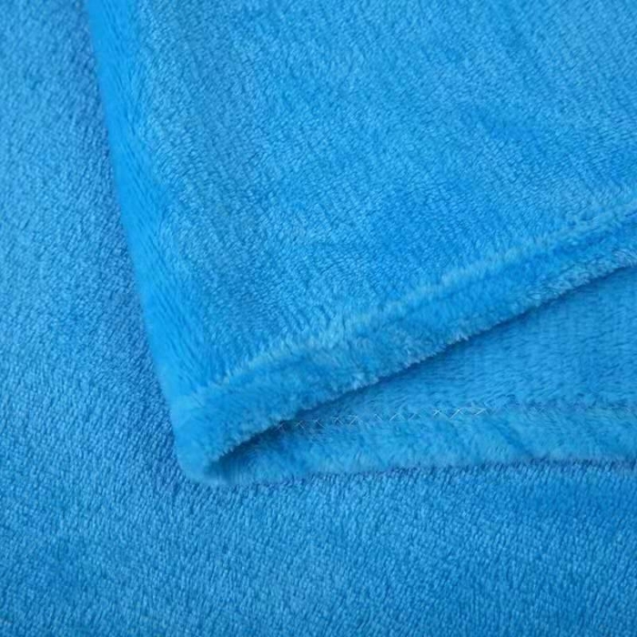 91家纺网 家纺一手货源 找家纺 新丽佳家纺 新款220克法莱绒毛毯赠品毛毯床单礼品盖毯 天兰