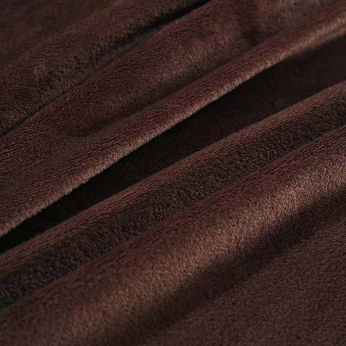 91家纺网 家纺一手货源 找家纺 新丽佳家纺 新款220克法莱绒毛毯赠品毛毯床单礼品盖毯 中咖