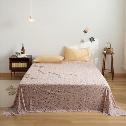 91家纺网 家纺一手货源 找家纺 (总） 原研家居 新款kinfolk原研针织棉印花单床单