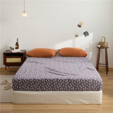 91家纺网 家纺一手货源 找家纺 原研家居 新款kinfolk原研针织棉印花 单床笠 爱克