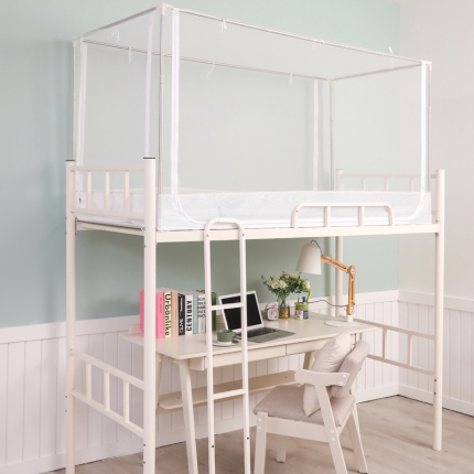 91家纺网 家纺一手货源 找家纺 (总)海虹蚊帐 学生蚊帐螺坐床上下铺蚊帐