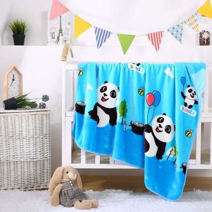 91家纺网 家纺一手货源 找家纺 永乐披肩毯牛奶绒儿童毛毯学生毯童毯宝宝毯法莱绒婴幼新生儿童毯