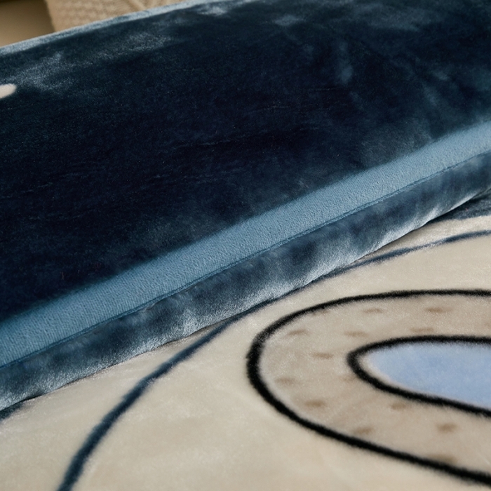 91家纺网 家纺一手货源 找家纺 新款拉舍尔毛毯4-12斤 CC-023兔子