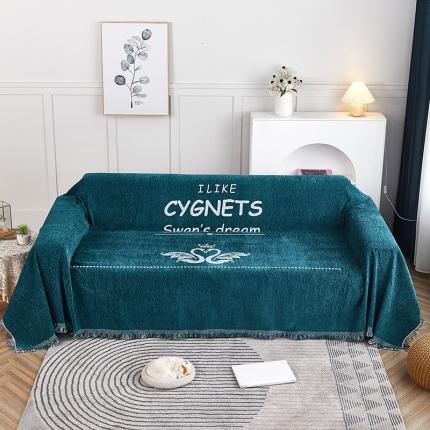 91家纺网 家纺一手货源 找家纺 （总）共鸣 2022新款轻奢雪尼尔系列沙发巾