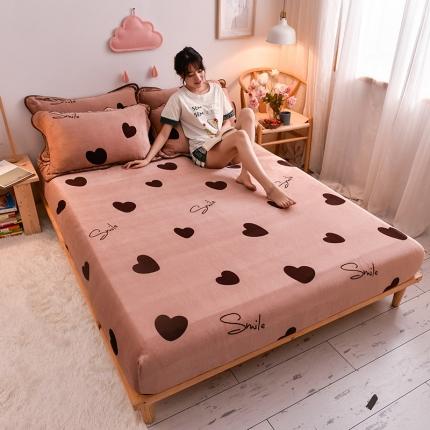 91家纺网 家纺一手货源 找家纺 （总）同田 2021年新款牛奶绒金貂绒单床笠