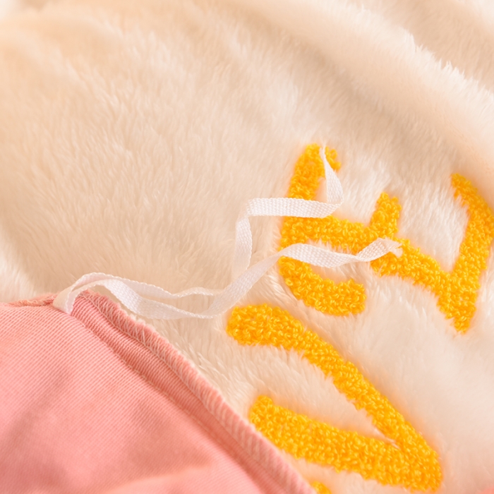 91家纺网 家纺一手货源 找家纺 欧冠 2021新款INS韩式公主兔兔绒四件套 倾心