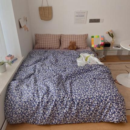 91家纺网 家纺一手货源 找家纺 （总）希文家纺 2021新款全棉印花四混搭件套