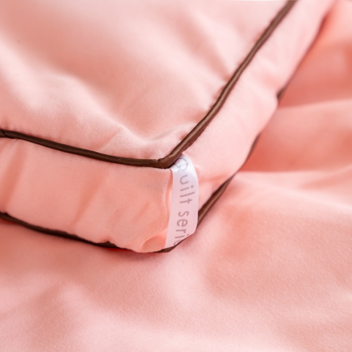 91家纺网 家纺一手货源 找家纺 森林人 2022新款立体刺绣大豆纤维被-皇冠 立体刺绣-浅玉