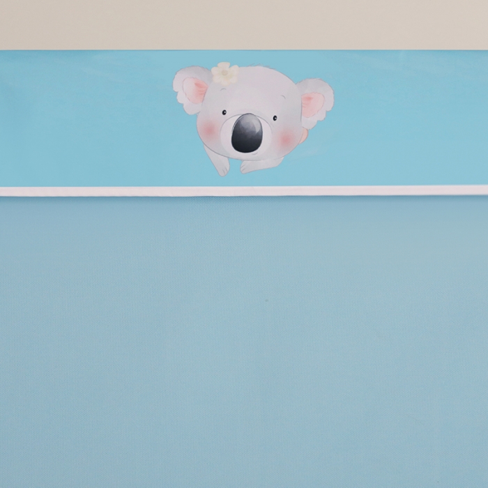 91家纺网 家纺一手货源 找家纺 青竹苑 2021新款遮光蚊帐一体式学生床帘蚊帐 梦幻蓝