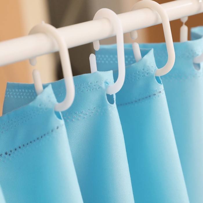 91家纺网 家纺一手货源 找家纺 青竹苑 2021新款遮光蚊帐一体式学生床帘蚊帐 梦幻蓝