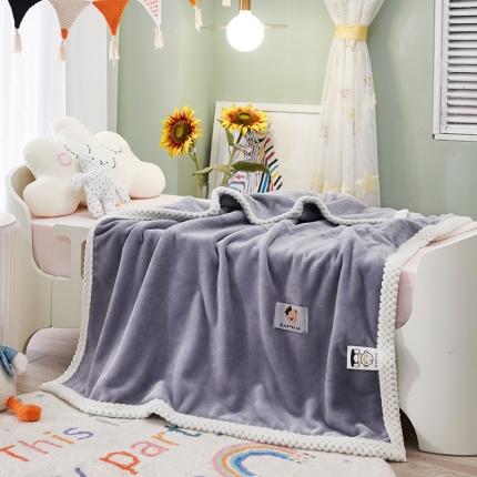 91家纺网 家纺一手货源 找家纺 （总）坦客毯业2025年新双面牛奶绒儿童披肩毯办公室午睡毛毯