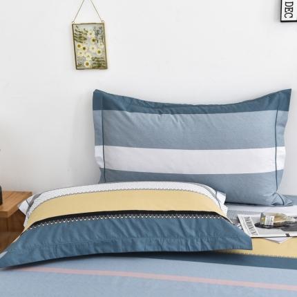 名优2023新款13374全棉印花枕套48*74cm休闲时光