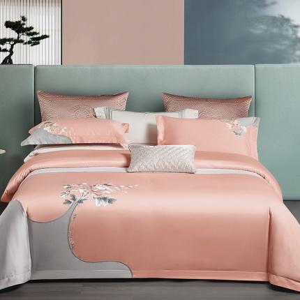 （总）诗黛尔 长绒棉绣花四件套-布兰奇