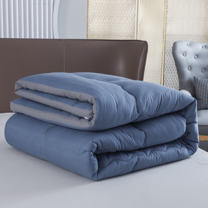 91家纺网 家纺一手货源 找家纺 （总）U被家纺 2022秋冬新款日式立体冬被（酒店实景图）