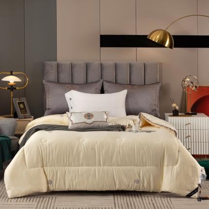 91家纺网 家纺一手货源 找家纺 匠心 2021新款剪花功能被芯 大豆蛋白