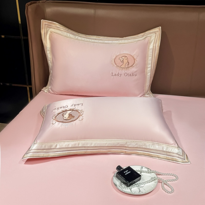 91家纺网 家纺一手货源 找家纺 （总）宅家居 新款臻品真丝刺绣四件套