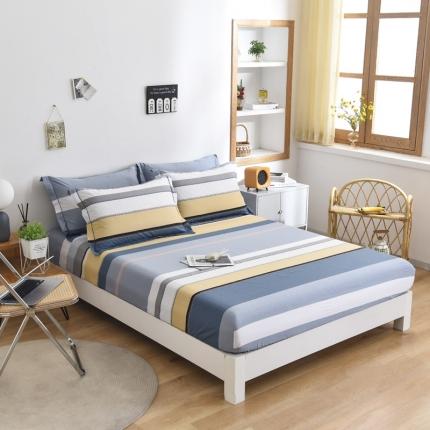 （总）名优 2023新款13374全棉印花单床笠