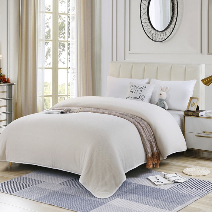 91家纺网 家纺一手货源 找家纺 棉造家居总-复合棉鱼鳞网线棉胎冬被芯被子（包检测）