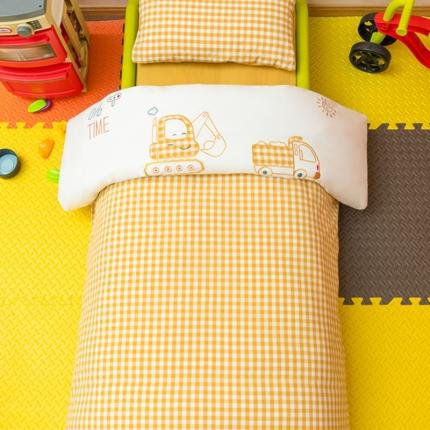 91家纺网 家纺一手货源 找家纺 心卓 2023年新款全棉水洗棉幼儿园套件学生三件套多件套