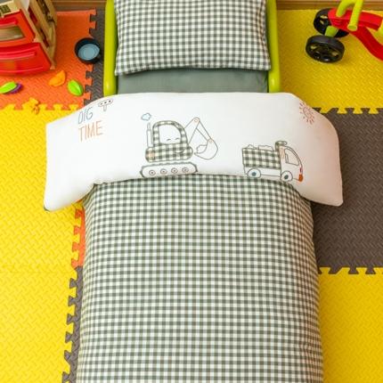 91家纺网 家纺一手货源 找家纺 心卓 2023年新款全棉水洗棉幼儿园套件学生三件套多件套