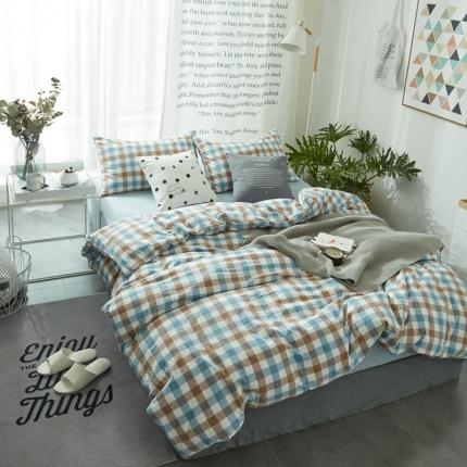 91家纺网 家纺一手货源 找家纺 （总）安莱生活 2021新款全棉水洗棉套件