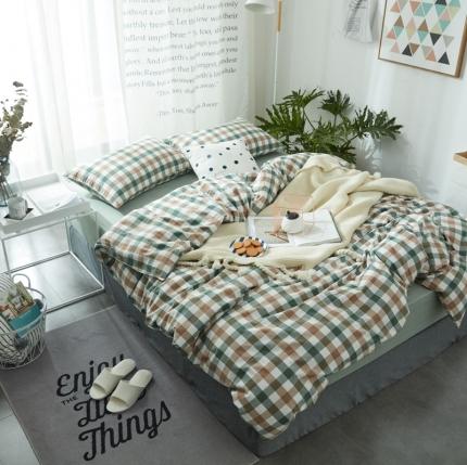 91家纺网 家纺一手货源 找家纺 （总）安莱生活 2021新款全棉水洗棉套件