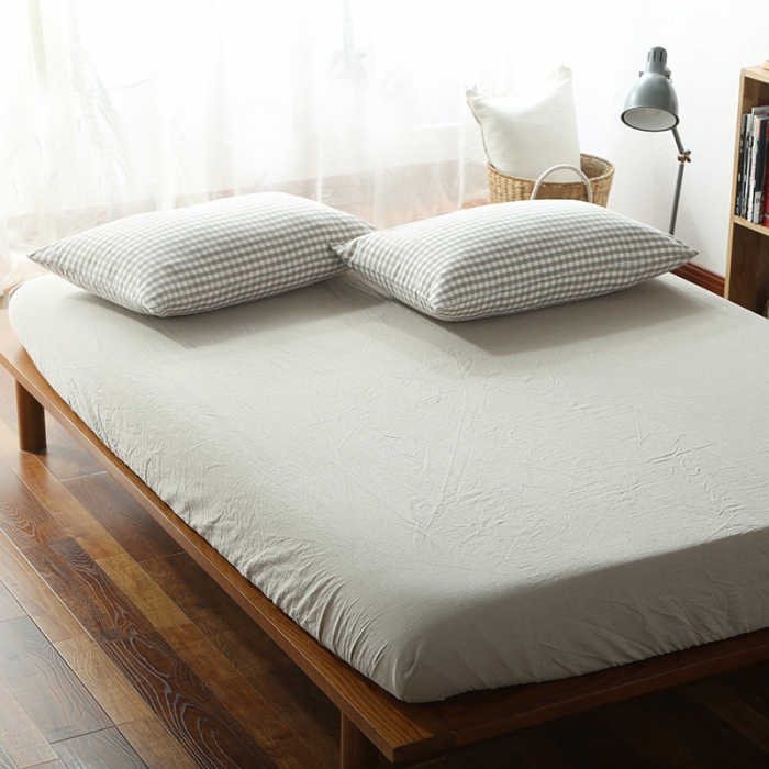 91家纺网 家纺一手货源 找家纺 安莱生活 2021新款全棉水洗棉套件 米小格