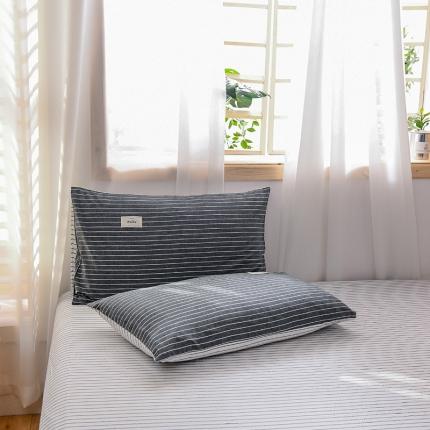 91家纺网 家纺一手货源 找家纺 (总）恋人优选 2023新款全棉水洗棉单枕套一对