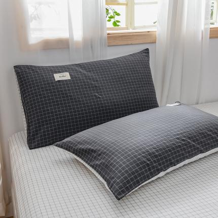 91家纺网 家纺一手货源 找家纺 (总）恋人优选 2023新款全棉水洗棉单枕套一对