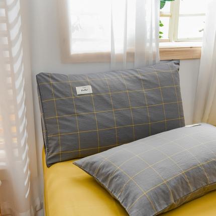 91家纺网 家纺一手货源 找家纺 (总）恋人优选 2023新款全棉水洗棉单枕套一对